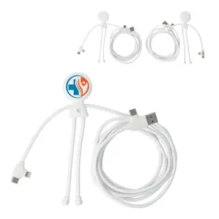 2092 - Xoopar Mr Bio Long 60W PD Multi Charging Cable 2 Meter   - LT41027 (gadzety reklamowe)